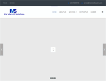 Tablet Screenshot of irismarvellsolutions.com